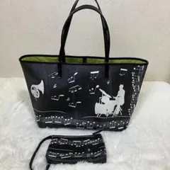 希少☆ エトロ　ETRO　ハンドバッグ　オーケストラ　ペイズリー　ブラックのサムネイル