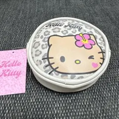 日焼けキティ ラウンドポーチ