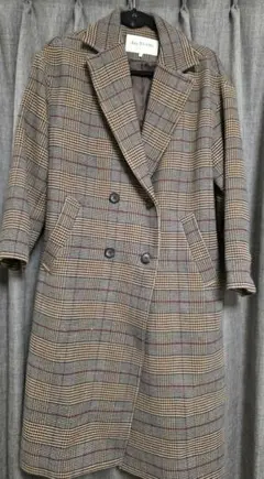 Ray BEAMS チェック柄 チェスターコート