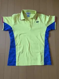 YONEX ポロシャツ イエロー/ブルー