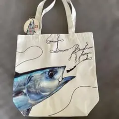 トートバッグ　魚　カツオのサムネイル