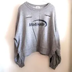 LTXC グレー トレーナー Lサイズ(160)