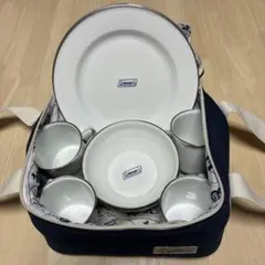 Coleman エナメルディッシュウェアセット　食器セット