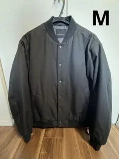 【GLR / UNITED ARROWS】 ブラック スナップブルゾン Mサイズのサムネイル