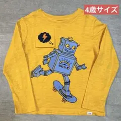 【100cm】GAP イエロー　ロンT