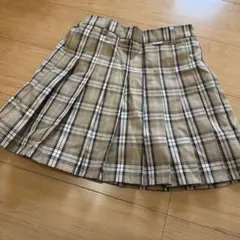 美品　ラブトキシック　チェックプリーツスカート140