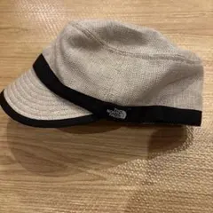 THE NORTH FACE ベージュキャップ