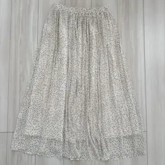 新品♡discoat ディスコート スカート ドット 水玉 ホワイト 白
