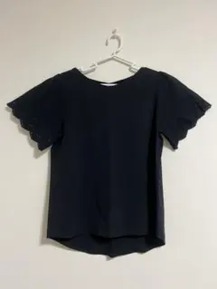 アースミュージックアンドエコロジー 袖レース プルオーバー