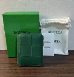 BOTTEGA VENETA 二つ折り財布 グリーン