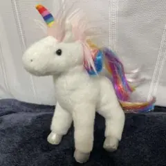 値下げ！ダグラス社　白いユニコーン　ぬいぐるみ