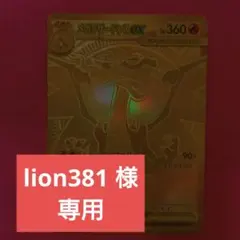 lion381様 専用 メガリザードンXex [MUR]