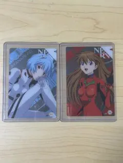 新世紀エヴァンゲリオン ウエハースカード　シークレット　レイ　アスカ