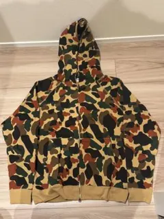 新品Sデッドストック】 APE 1stカモ パーカー シャークパーカー - メルカリ
