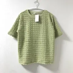 【新品】 ehka sopo フリル カットソー 半袖 Tシャツ レディースのサムネイル