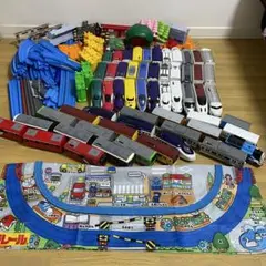 プラレールまとめ売り(車体、レール、情景など)