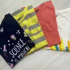激安値下げ❗️新品　4枚　８y レディース　半袖　Tシャツ　130cm