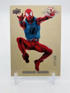 2024 UD 299シリMarvel Unbound スカーレット・スパイダー