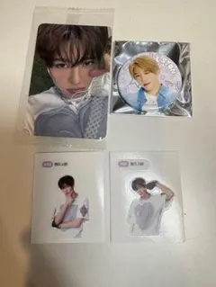 NCT WISH SION シオン　缶バッチ　ステッカー