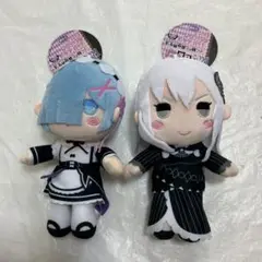 7087⑥【リゼロから始める異世界生活 フォルメイツぬいぐるみキーホルダー】