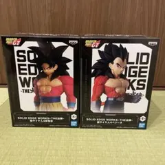 ドラゴンボール GT 悟空 4ベジータ4 フィギュア セット