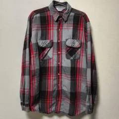 好配色　80s Five Brother チェックヘビーネルシャツ
