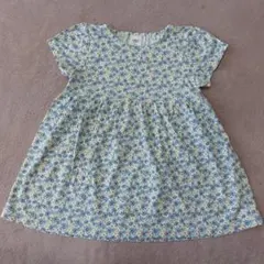 SIMPLE FREE 花柄 半袖チュニック 90