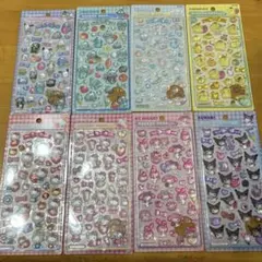 ☆ラストセット☆「国内正規品」サンリオ第二弾ボンボンドロップシール8枚セット