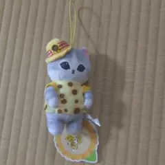 モフサンド　ひまわりにゃん　マスコットぬいぐるみのサムネイル