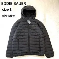【新品未使用‼︎】EDDIE BAUER ブラック パファージャケット Lサイズ