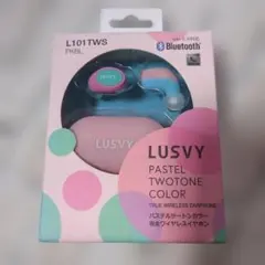 【未開封】LUSVY L101TWS パステルツートンカラー　ワイヤレスイヤホン