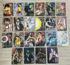 ワンピース キャラメルポップコーン カード セミコンプリートセット ルフィ ゾロ