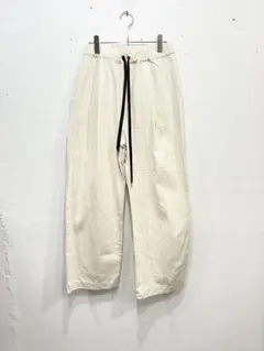 U15) NARU｜(ナル) 8オンスムラデニム イージーパンツ キナリ