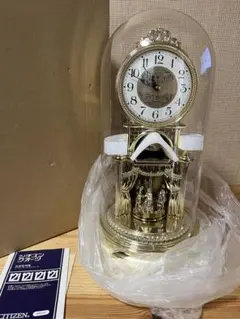 a876/未使用級★シチズン クォーツ置き時計 タイムランド・カルザス