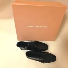 luca grossi 　ルーカグロッシ　ブラック レースアップブーツ　黒