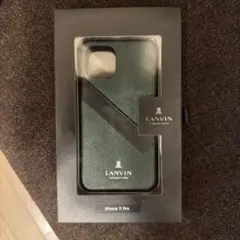 最終値下げ！LANVIN iPhone 11 Pro ケース グリーンのサムネイル