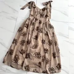herlipto Sunflower-Printed Midi Dressのサムネイル