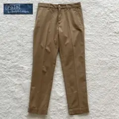 極美品 ポロバイラルフローレン クロップド スリムフィット ツイル チノパン 2