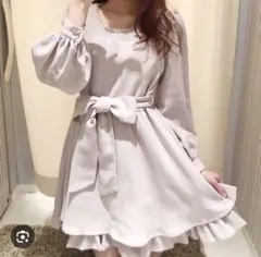 An MILLE (evelyn)裾フリルリボンワンピースゎ