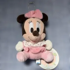 ミニーマウス ぬいぐるみ ボールチェーン付き