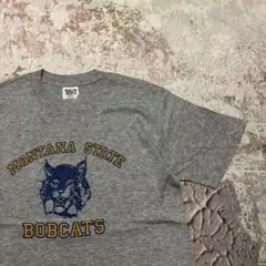 Montana State Bobcats カレッジTシャツ グレー - メルカリ