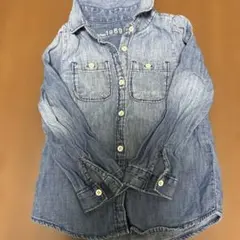 babyGap デニム長袖シャツ 100cm