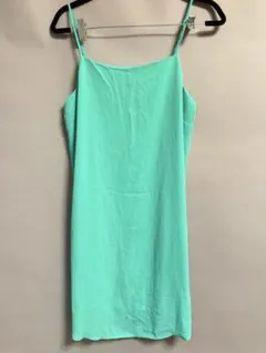 mahina ミントグリーン キャミワンピース L