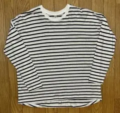 00s old UNIQLO ボーダーロンT M y2k 平成