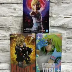 【新品未開封】 ジャンプ系フィギュアセット ハンターハンター ヒロアカ