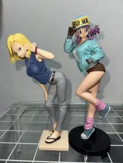 ドラゴンボール フィギュア ブルマ 18号 GLITTER＆GLAMOURS