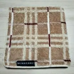 【BURBERRY】 タオルハンカチ　ノバチェック　ベージュのサムネイル