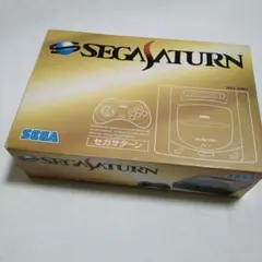 【通電確認済み】セガサターン 本体 箱　取扱説明書付き レトロゲーム レア希少