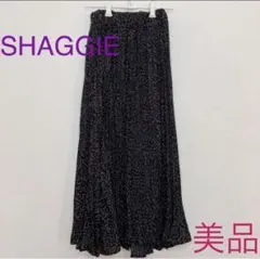 ロングスカート　プリーツスカート SHAGGIE
