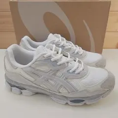 完売asics アシックス GEL-NYC CREAM 23.5㎝クリーム asics GEL-NYC CREAM/CREAM （アシックス ゲル-エヌワイシー